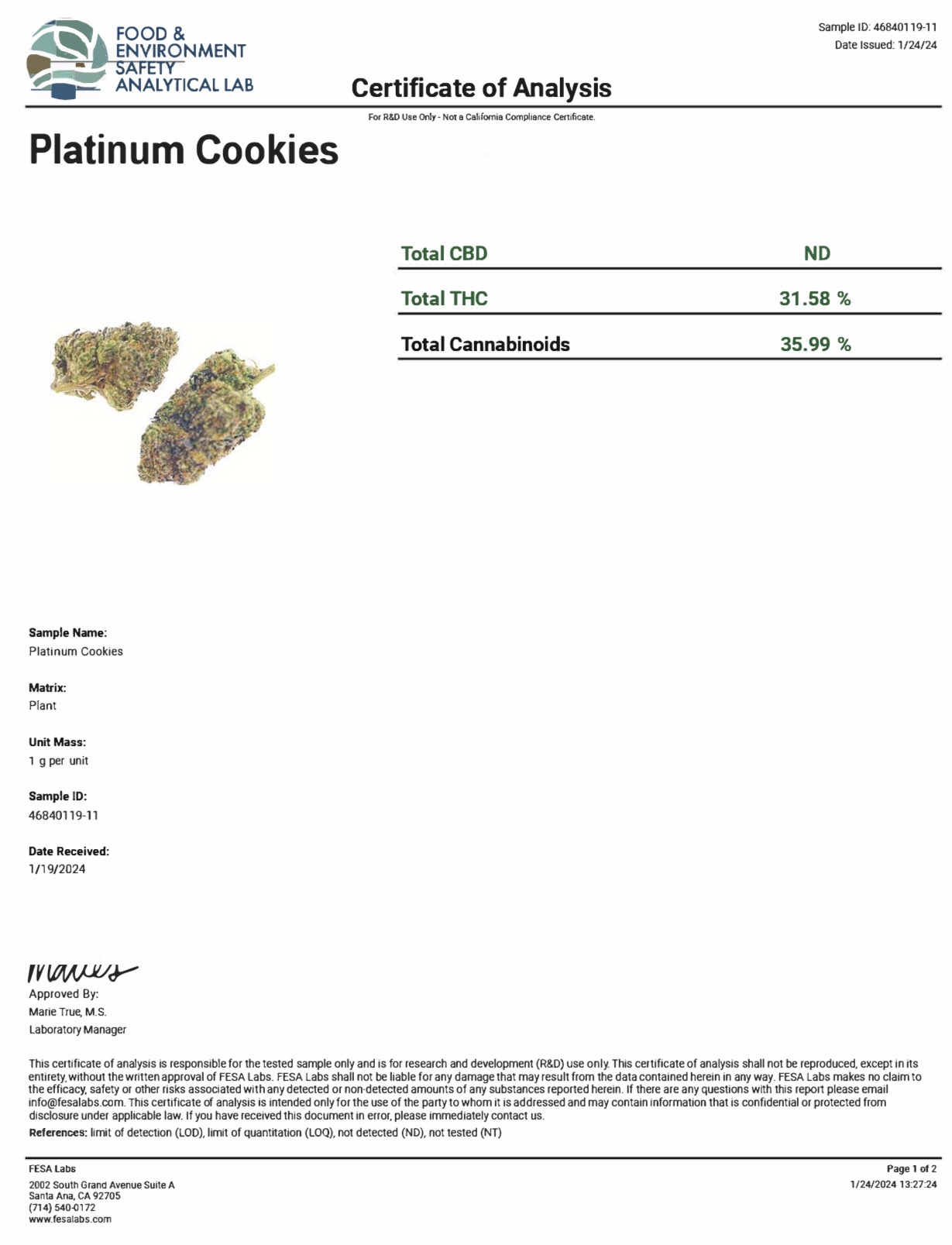 Platinum Girl Scout Cookies - Hybrid - Image 2
