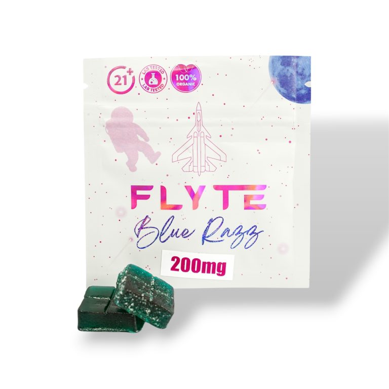 Blue Razz Gummies 200mg (Hybrid)